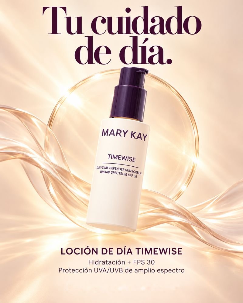 Loción de día TimeWise con luz dorada